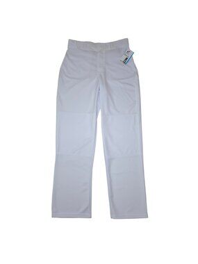 Champro MVP Open Bottom Baseball Pants Adult M White Durable Double Knee